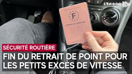 La fin du retrait de point pour les petits excès de vitesse fait débat