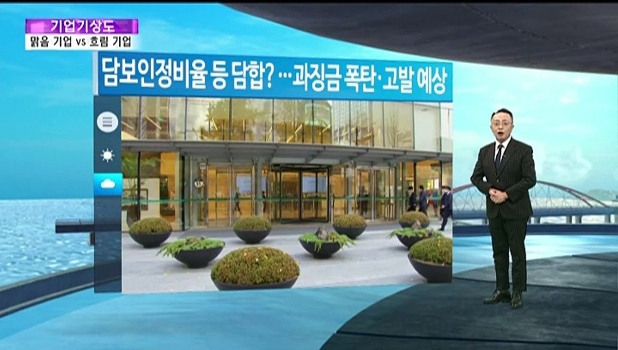 [기업기상도] 제철 만나 맑은 기업 vs 역풍 맞아 흐린 기업
