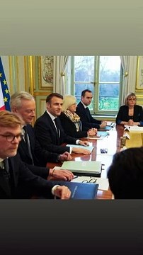 Le premier Conseil des #ministres du gouvernement Attal s'est tenu ce vendredi matin avec une équipe resserrée et quatre nouveaux venus (Rachida #Dati, Prisca #Thevenot, Catherine #Vautrin et Séphane #Séjourné).