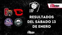 LVBP: Resultados del sábado, 13 de enero.