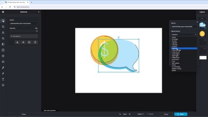 Pixlr X Section 8 Blending Modes