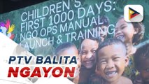 Children's First One Thousand Days Coalition, inilunsad kahapon para tugunan ang malnutrisyon