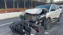Üsküdar'da alkollü sürücünün çarptığı motosikletli hayatını kaybetti