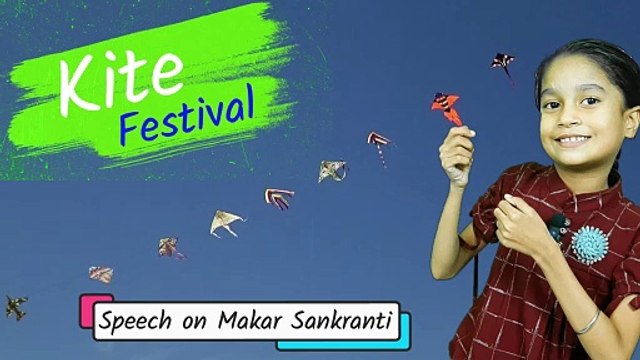 speech on kite festival, speech on makar sankranti in english, few lines about kite festival