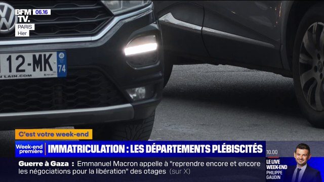 Quels sont les départements les plus plébiscités sur les plaques d'immatriculation?