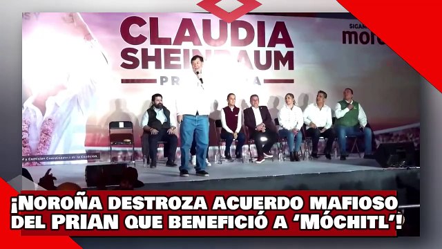 VEAN! ¡El Dr. Noroña despedaza el acuerdo mafioso del ‘frente guango’ que benefició a ‘Móchitl’!