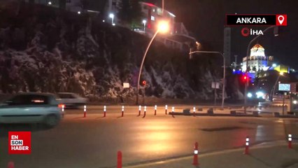 Ankara’da termometreler eksi 9 dereceyi gördü