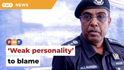 ‘Weak personality’ to blame for wrongdoing among cops, says KL police chief