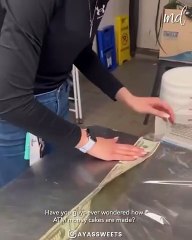 The most beautiful gift is a cake of money