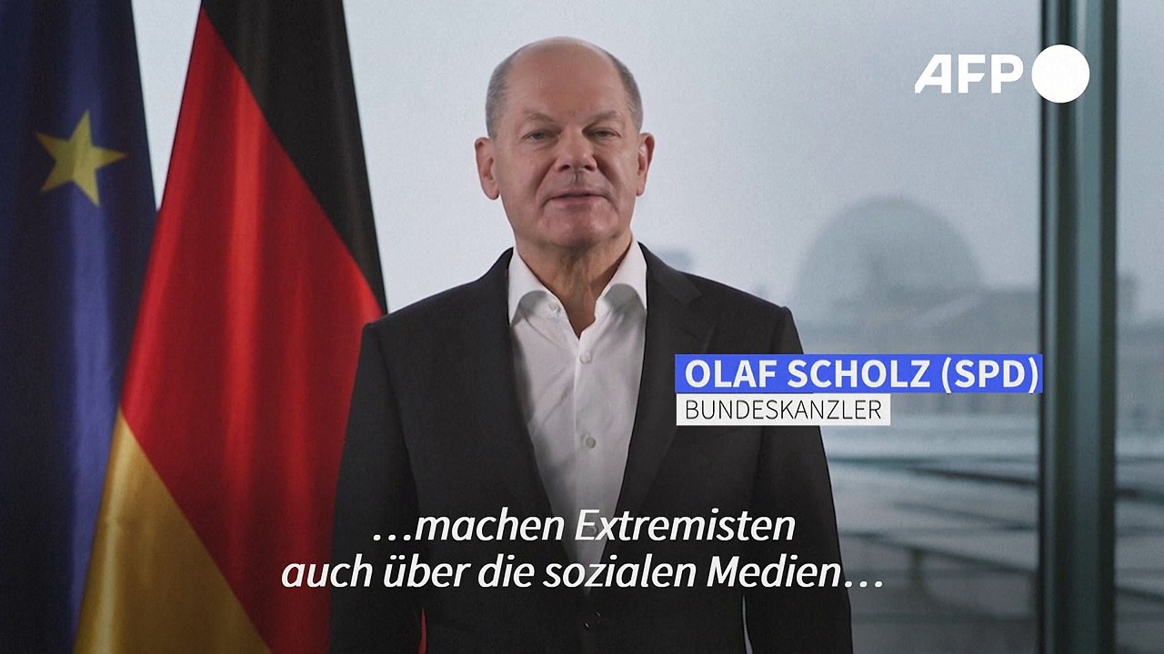 Scholz besorgt über Wut schürendes 'toxisches Gemisch'