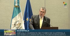 Bernardo Arévalo agradece a pueblo guatemalteco por frenar actos golpistas