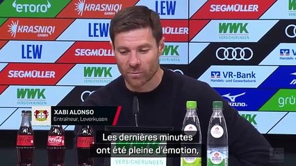 Xabi Alonso : "Les garçons ont eu la conviction d'essayer jusqu'à la fin"