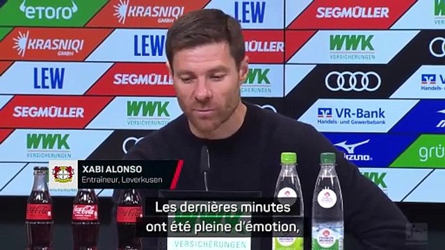 Xabi Alonso : Les garçons ont eu la conviction d'essayer jusqu'à la fin