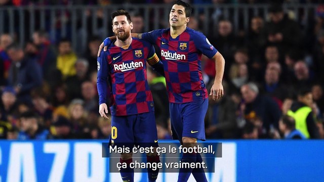Suárez n’avais jamais imaginé retrouver Messi