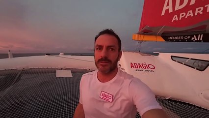 L'Arkea Ultim Challenge Brest : [ONBOARD] ULTIM ADAGIO - 13/01/2024