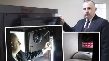 Gaziantepli tasarımcıdan depremden koruyan yatak