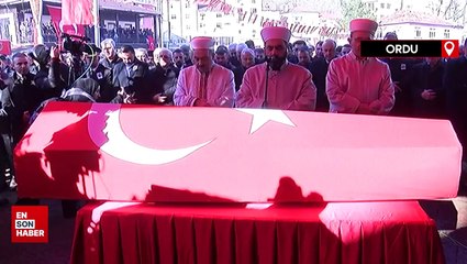 Ordu'da şehit Murat Atar dualarla son yolculuğuna uğurlandı