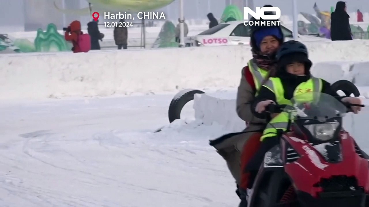 Harbin, la ciudad china que se congela para celebrar su festival de hielo
