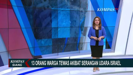 Serangan Udara Israel Hantam Kota Rafah, 13 Warga Tewas 2 di Antaranya Anak-Anak