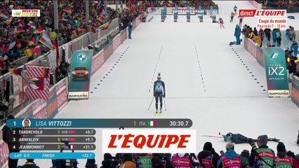 Vittozzi vainqueure de la poursuite de Ruhpolding - Biathlon - CM (F)