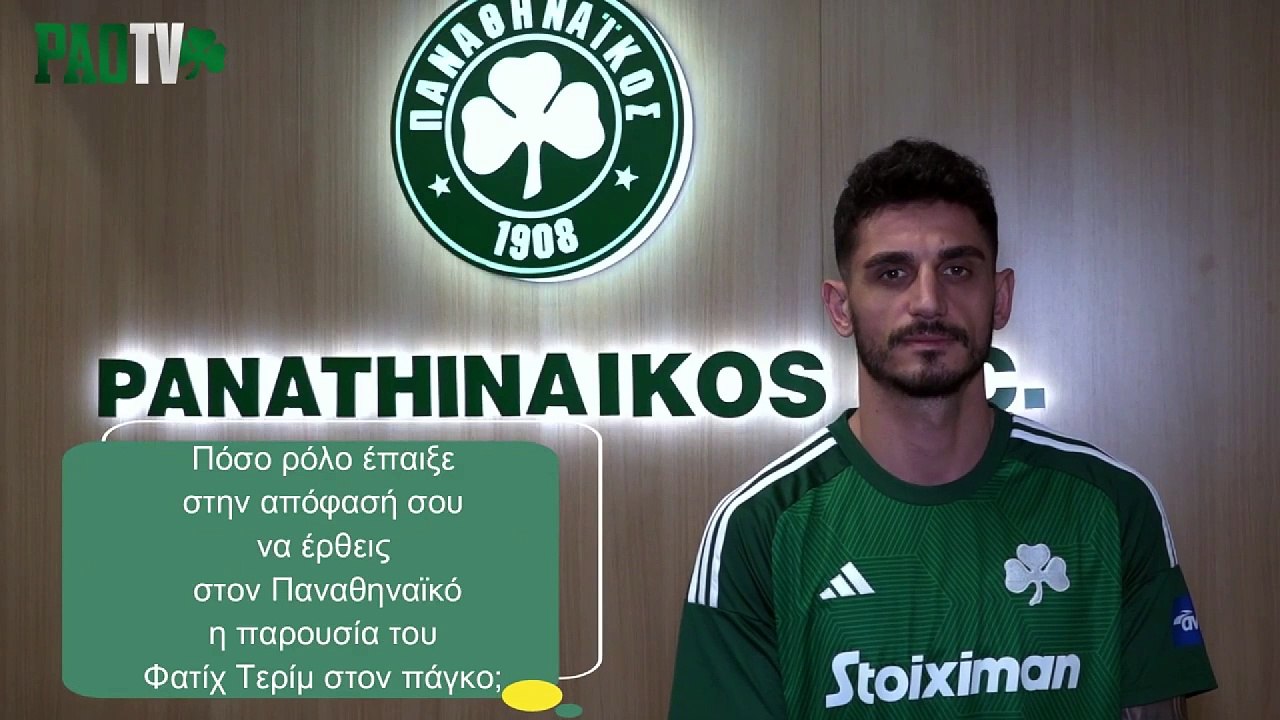 Panathinaikos'un yeni transferi Samet Akaydın'dan iddialı açıklamalar! Fatih Terim sözleri...