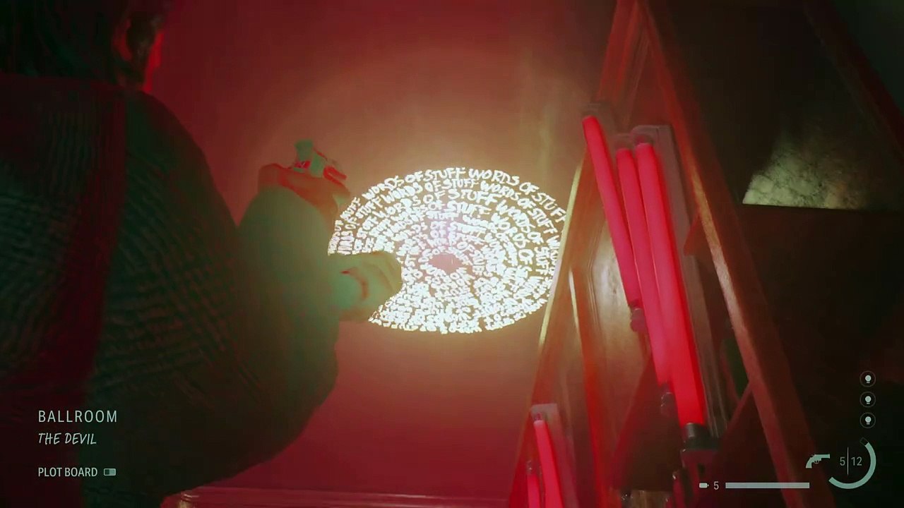 Alan Wake 2 A devil in the hotel