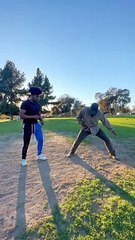 Swirv vs Cj rey anime style fight choreography short film part 275 #shorts