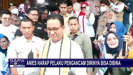 Kata Anies Usai Pelaku Pengancaman Penembakan Dirinya Ditangkap