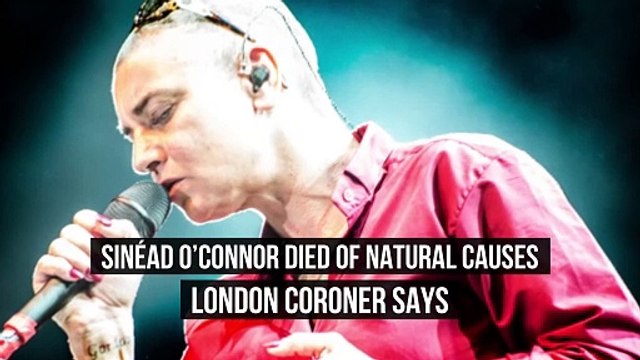 NEWS OF THE WEEK: Sinéad O'Connor died of natural causes, London coroner says