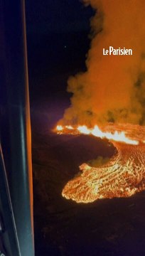 Islande : une éruption impressionnante est en cours au sud de la capitale