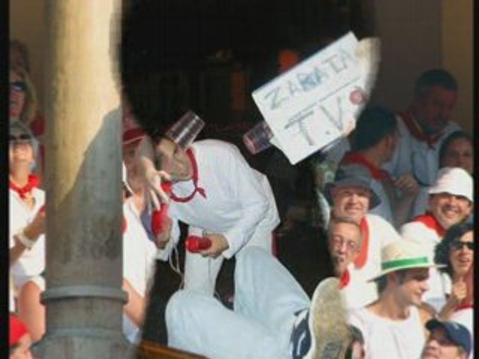 San Fermín. Humor