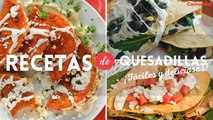 10 deliciosas recetas de quesadillas ideales para la comida