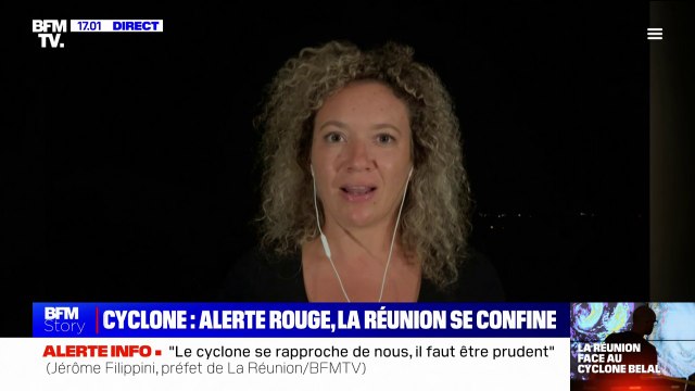 Cyclone Belal: l'île de la Réunion est confinée jusqu'à mardi matin