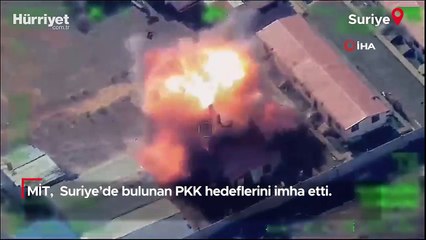 MİT, terör hedeflerini böyle vurdu