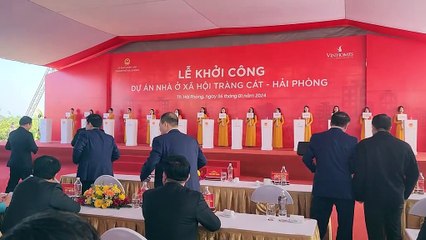 VINGROUP khởi công dự án nhà ở xã hội ở Hải Phòng