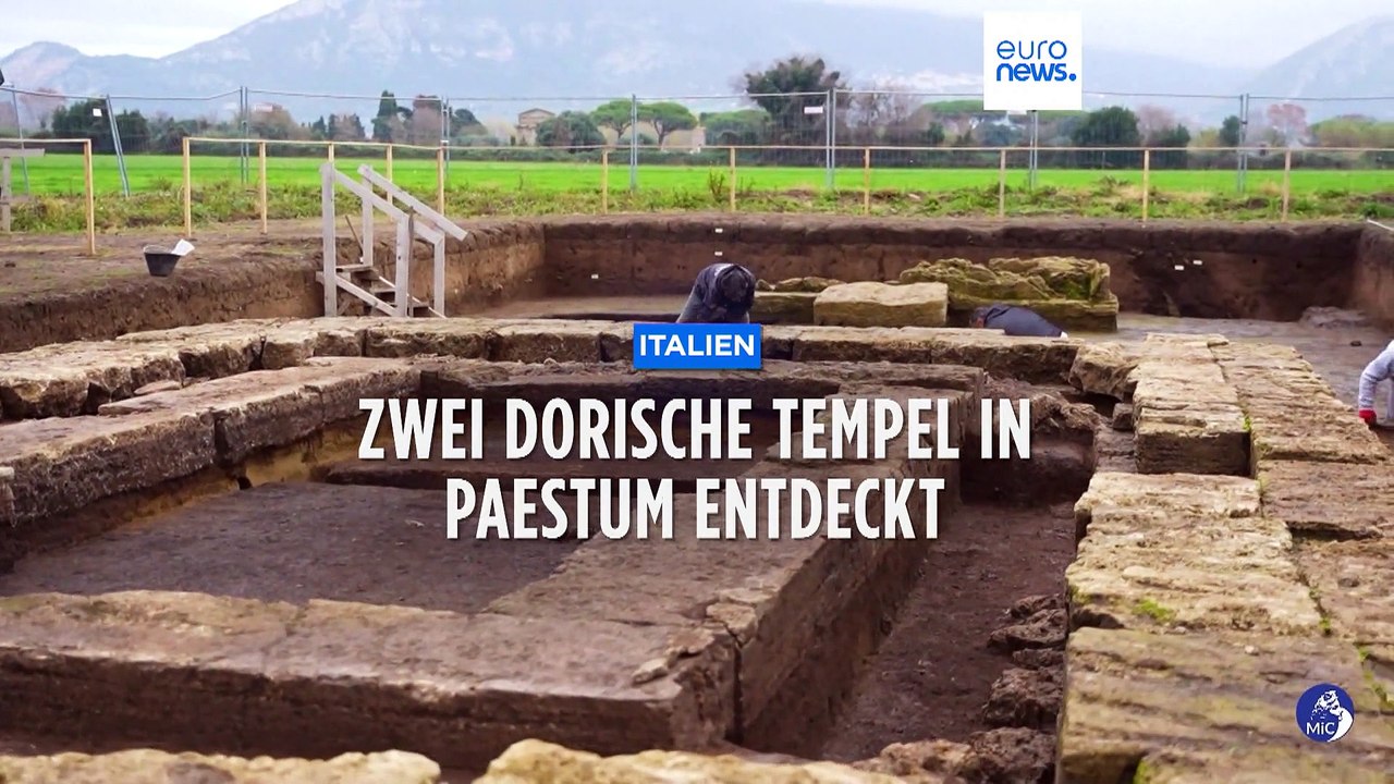 Zwei neue Tempel in Paestum entdeckt