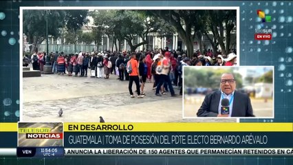 Guatemala: Toma de posesión de Bernardo Arévalo se llevará a cabo contra viento y marea