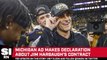 Michigan AD Makes Strong Declaration About Jim Harbaugh's Contract