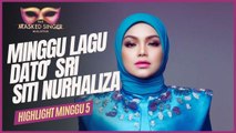 HIGHLIGHTS MINGGU 5 | Tema lagu bulan kelahiran Dato' Sri Siti Nurhaliza (THE MASKED SINGER MALAYSIA 4)