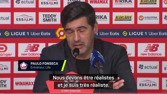 18e j. - Fonseca répond à Zhegrova sur la Ligue des champions : Nous devons être réalistes
