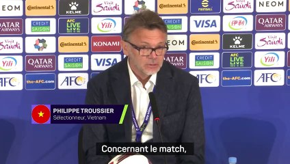 Troussier : ''On ne boxe pas dans la même catégorie''