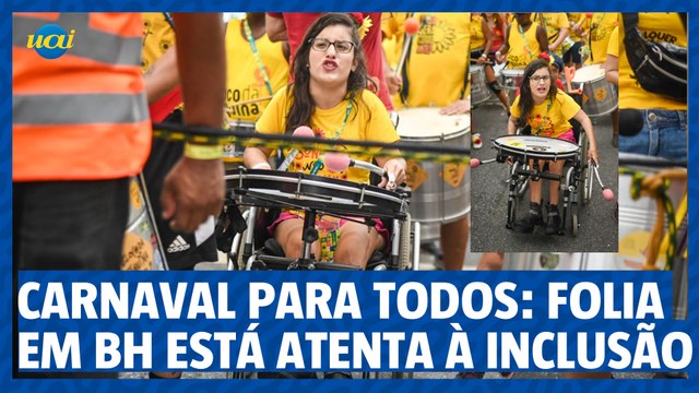 Carnaval para todos: folia em BH está atenta à inclusão*