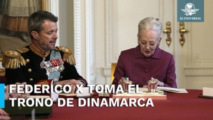 Federico X se convierte en el nuevo rey de Dinamarca