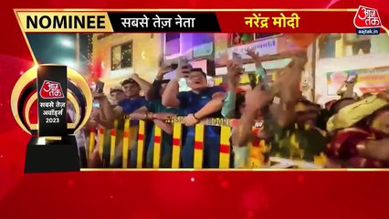 Who won Sabse Tez politician award for 2023?