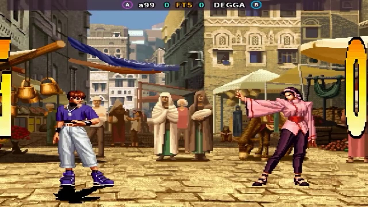 a99 vs DEGGA - KOF 98 - FT5