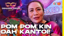 Pom Pom Kin adalah Ratu Dangdut Amelina gais! | Unmasked Singer S4