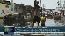 Flooding in Kinshasa, DRC, leave hundreds of people affected
