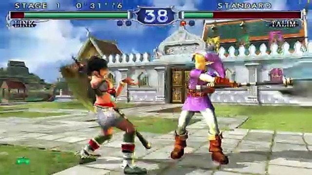 SOUL CALIBUR 2 LINK 4k 60 Fps Gameplay