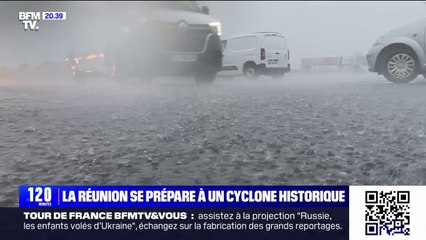 L'île de la Réunion se prépare à un cyclone historique