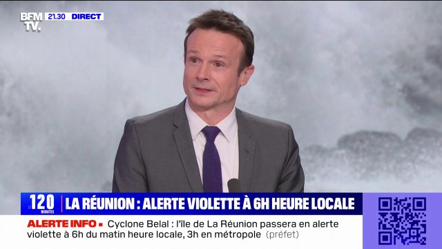 Cyclone Belal: l'île de la Réunion basculera en alerte violette à partir de 6 heures, heure locale